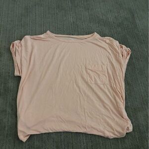 American Eagle By Payless Blush Pink Pajama Top